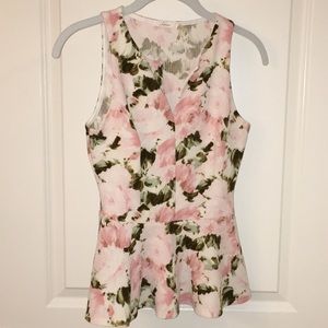 🌸 Nordstrom Floral Peplum Top